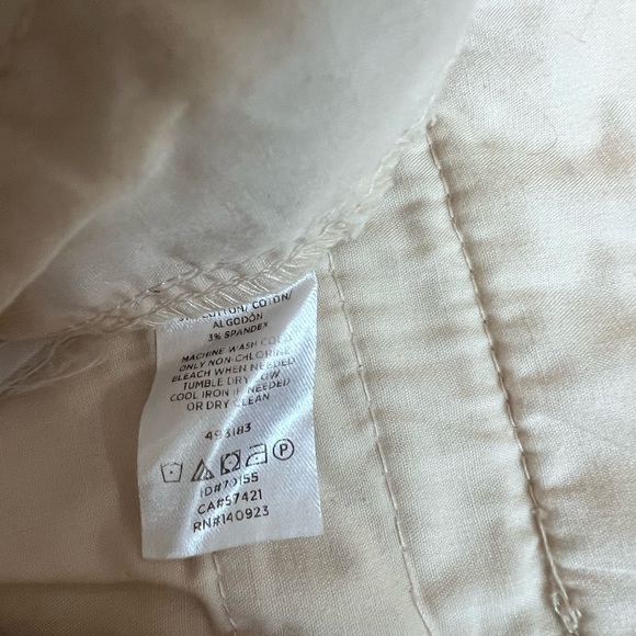 Loft Women’s Pants size 4 Color Cream - Picture 5 of 5